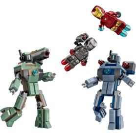 LEGO Iron Man e Máquina de Guerra contra Drones Hammer 76320