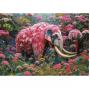 EDUCA - Puzzle 1000 Elefante Floral 20229
