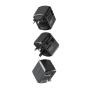 METRONIC - Carregador Viagem Univ. Xoopar 2USB-A+2USB-C 15W PRETOF810533