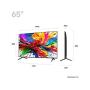 LG - QNED MiniLED AI SmartTV 4K 65QNED92A6A.AEUQ