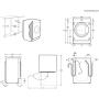 ELECTROLUX - Máq. Lavar Roupa EN7F4722AN