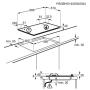 ELECTROLUX - Placa KGS6436SX
