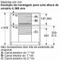 BOSCH - Extensão Conduta 187-360mm DWZ1IB6N1