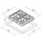 TEKA - Placa EX 60.1 4G AI AL DR CI BTN 112610042