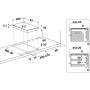 HOTPOINT - Placa HRD 5030 B HOB