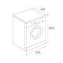 TEKA - Máq. Lavar Roupa WMK 40840 WH TOTAL 113910018
