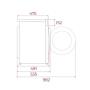 TEKA - Máq. Lavar Roupa WMK 40840 WH TOTAL 113910018