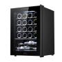 CECOTEC - Cave de Vinho GrandSommelier 2050 Black Compressor 122