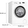 BOSCH - Máq. Lavar Roupa Serie2 WGE03200ES