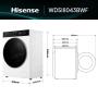 HISENSE - Máq. Lavar /Secar Roupa WD5i8043BWF
