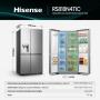 HISENSE - Side by Side RS818N4TIC