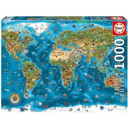 EDUCA - Puzzle 1000 Maravilhas Do Mundo 19022