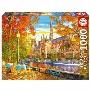 EDUCA - Puzzle 1000 Outono Em Notre Dame 19936