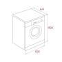 TEKA - Máq. Lavar Roupa WMK 71240 WH MAESTRO 113900019
