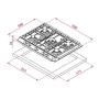 TEKA - Placa EX 70.1 5G AI AL DR CI BTN 112610043