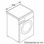 BOSCH - Máq. Lavar Roupa Série6 WUU28T8XES