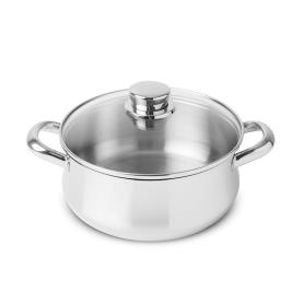 SILAMPOS - Caçarola com Asas 16 Low Cost Classic Glass 637122V71016L