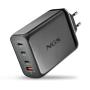 NGS - Carregador de Parede 240W com 4 portas: 3 USB-C + 1 USB-A BUD240W