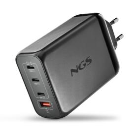 NGS - Carregador de Parede 240W com 4 portas: 3 USB-C + 1 USB-A BUD240W