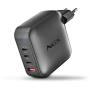 NGS - Carregador de Parede 165W com 4 portas: 3 USB-C + 1 USB-A BUD165W
