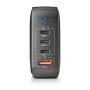 NGS - Carregador de Parede 165W com 4 portas: 3 USB-C + 1 USB-A BUD165W