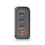 NGS - Carregador de Parede 140W com 4 portas: 3 USB-C + 1 USB-A BUD140W