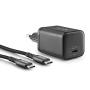 NGS - Carregador de Parede 65W com saída USB-C e cabo USB-C-USB-C de 1,5M BUD65W-C