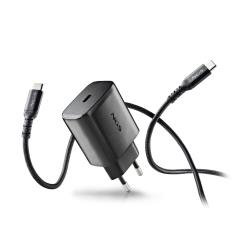 NGS - Carregador de Parede 45W com saída USB-C e cabo USB-C-USB-C de 1,5M BUD45W-C