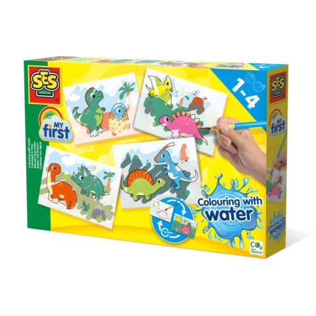 NINCO - Colorir Com Água - Dinossauros S14465