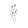 NGS - Auriculares com Microfone CROSSGLIDEBLACK