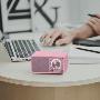 SANGEAN - Rádio Retro Bluetooth Rosa SWR7P