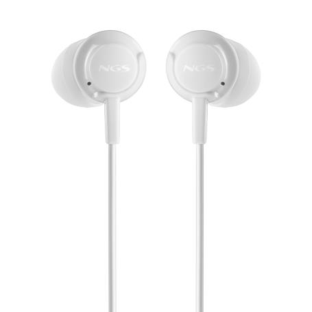 NGS - Auriculares com Microfone CROSSDRIFTWHITE