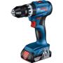 BOSCH - Kit Berbequim c/Percussão GSB18V-45+GBH18V-22+2x4Ah+GAL18V+Bolsa 0615A50039