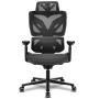 ALPHA GAMER - Cadeira em Malha Wave Black AGWAVEBK