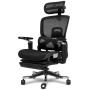 ALPHA GAMER - Cadeira em Malha Swell Black AGSWELLBK