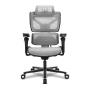 ALPHA GAMER - Cadeira em Malha Mist Black/Grey AGMISTBKGRY