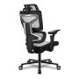 ALPHA GAMER - Cadeira em Malha Mist Black/Grey AGMISTBKGRY