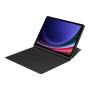 SAMSUNG - Capa Smart Book Tab S9 Preta EF-BX710PBEGWW