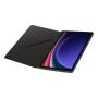 SAMSUNG - Capa Smart Book Tab S9 Preta EF-BX710PBEGWW