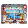 EDUCA - Puzzle 1000 Vida En El Puerto 20256