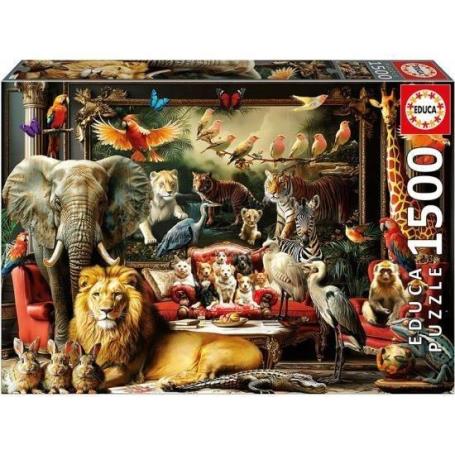 EDUCA - Puzzle 1500 A Mansao dos Animais 20245