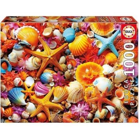 EDUCA - Puzzle 1000 Colagem de Conchas 20246