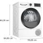 BOSCH - Máq. Secar Roupa Serie6 WQG243D0ES