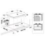 INDESIT - Placa THP 642 W/IX/I 1