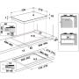 HOTPOINT - Placa HAGS 72F/BK 1