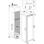 HOTPOINT - Congelador Encastre HASD18F013A1