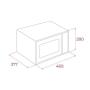 TEKA - Microondas MWE FS25 G SS 112240006
