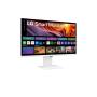 LG - Monitor Smart 32" IPS UHD WebCam 32U850SA-W