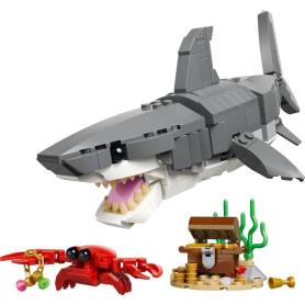 LEGO - Tubarão Feroz Com Baú do Tesouro 31381