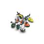 LEGO - Combinação de Avião, Camião de Assistência e Hovercraft 60505